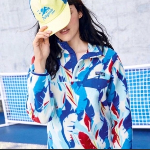 Patagonia Synchilla Feather snap T pullover